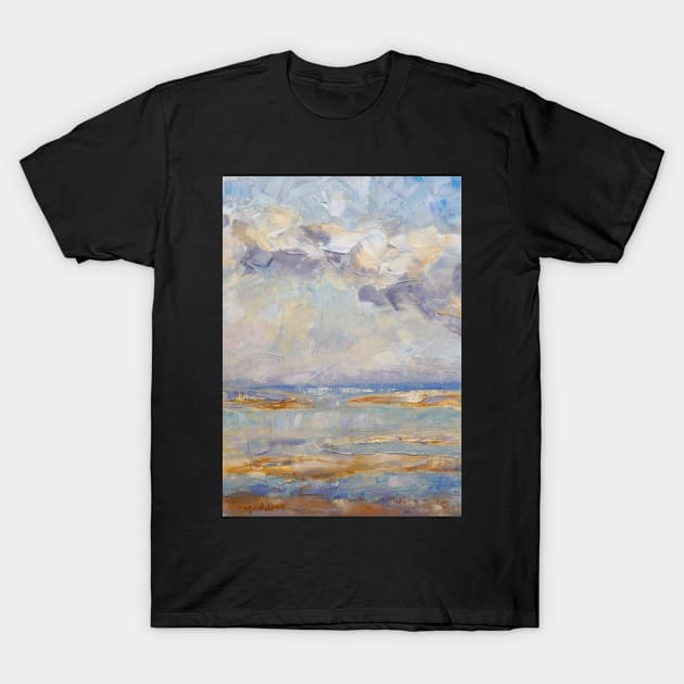 Outgoing tide - Lake Cathie T-Shirt by Terrimad